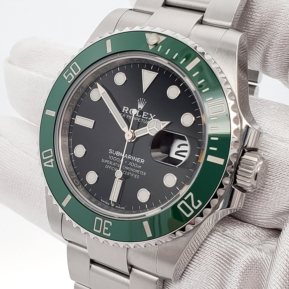 Unworn 2023 Rolex Submariner Date 41mm "Starbucks" 126610LV Green Bezel Watch Box Papers