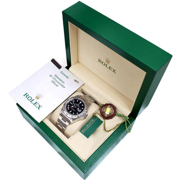 2003 Rolex Explorer II 40mm Black Dial Steel Oyster Watch 16570 Box/Papers/Tag