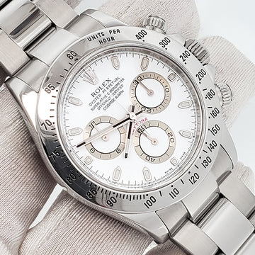 2015 Rolex Cosmograph Daytona 40mm 116520  'APH' White Dial Steel Watch Box/Papers/Tag