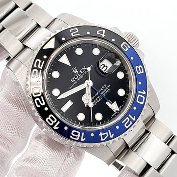 2018 Rolex Batman GMT-Master II Steel Oyster 40mm Watch 116710BLNR Box/Papers/Tag