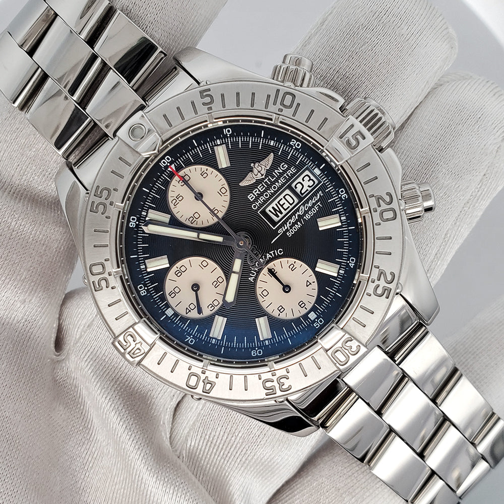 Breitling Chrono SuperOcean Day Date 42mm Black Concentric Dial Steel breitling-chrono-superocean-day-date-42mm-black-concentric-dial-steel