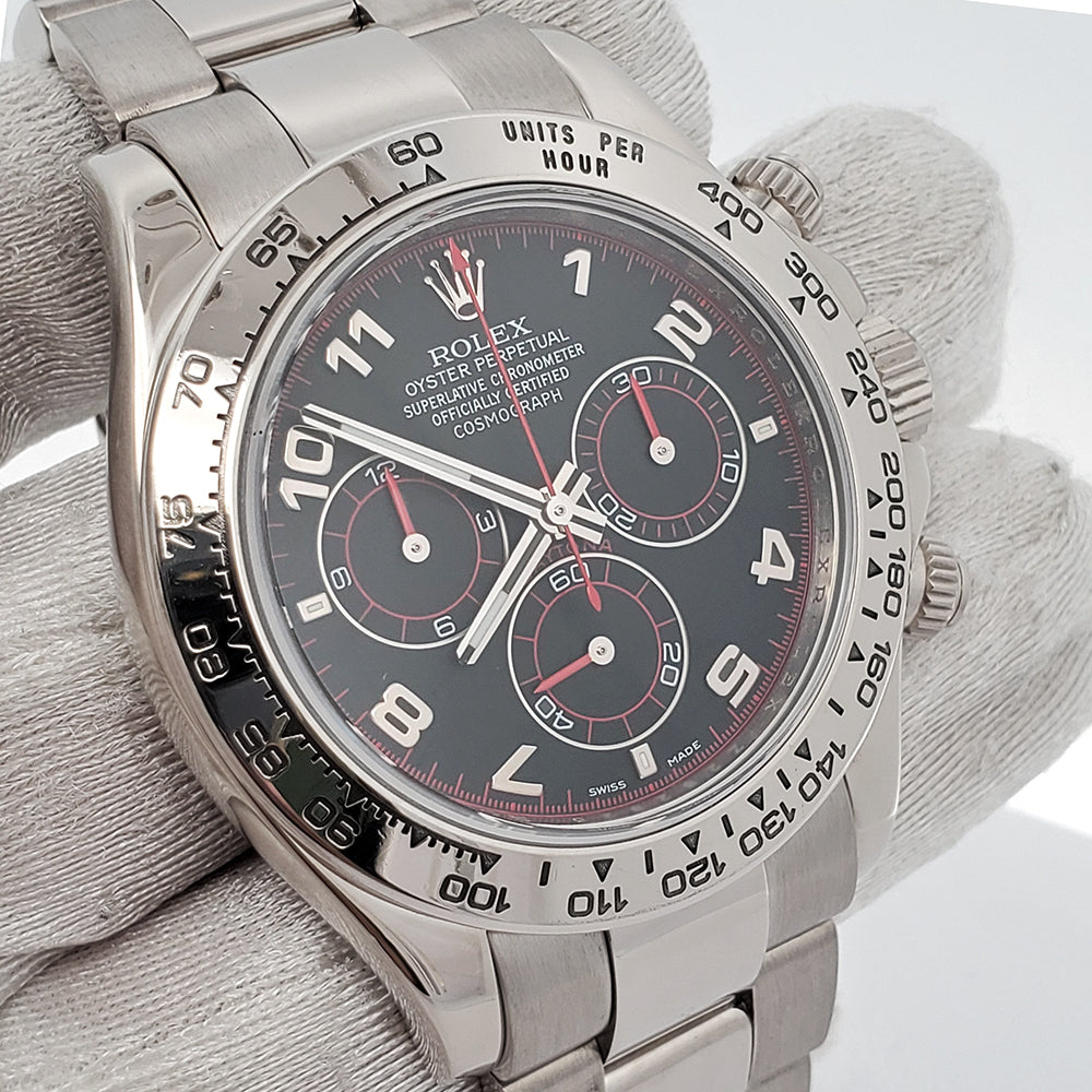 Rolex Cosmograph Daytona Black Racing Dial Watch | 116509