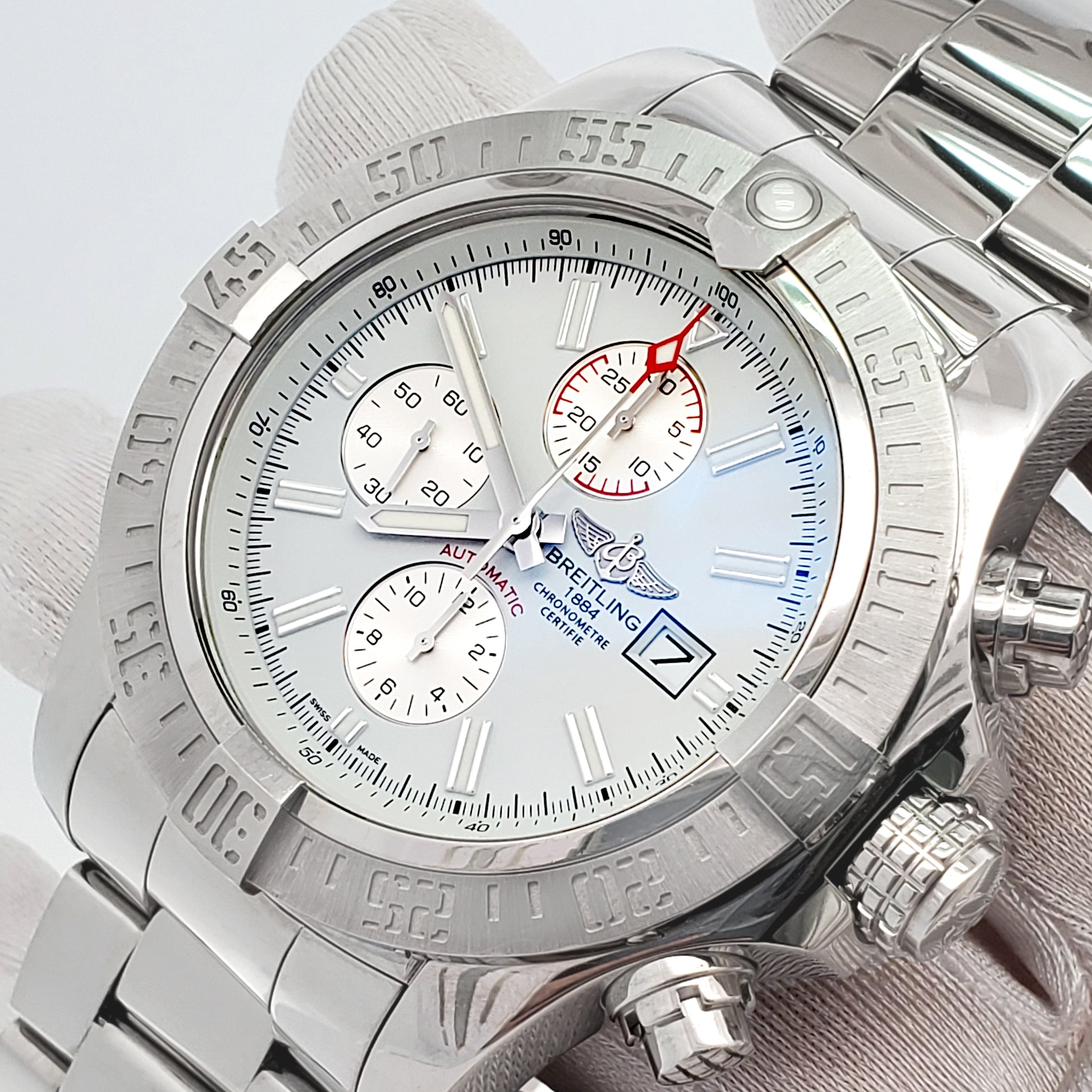 Buy Breitling Super Avenger II 48mm Steel Chronograph A13371