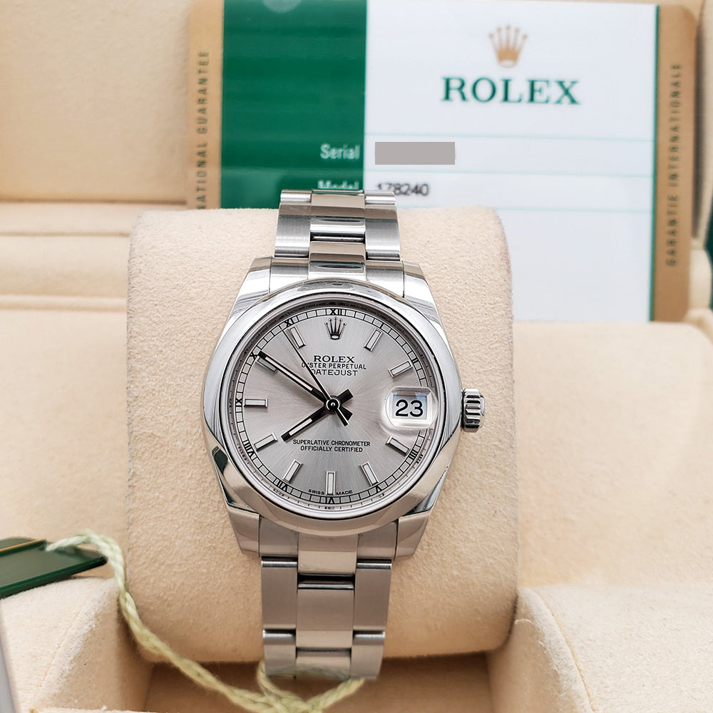 Rolex datejust best sale domed bezel