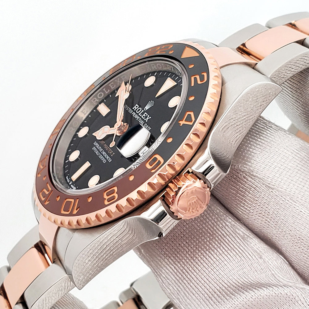 2020 Rolex GMT-Master II 40mm Pepsi Red/Blue Steel Jubilee Watch 126710BLRO Box Papers