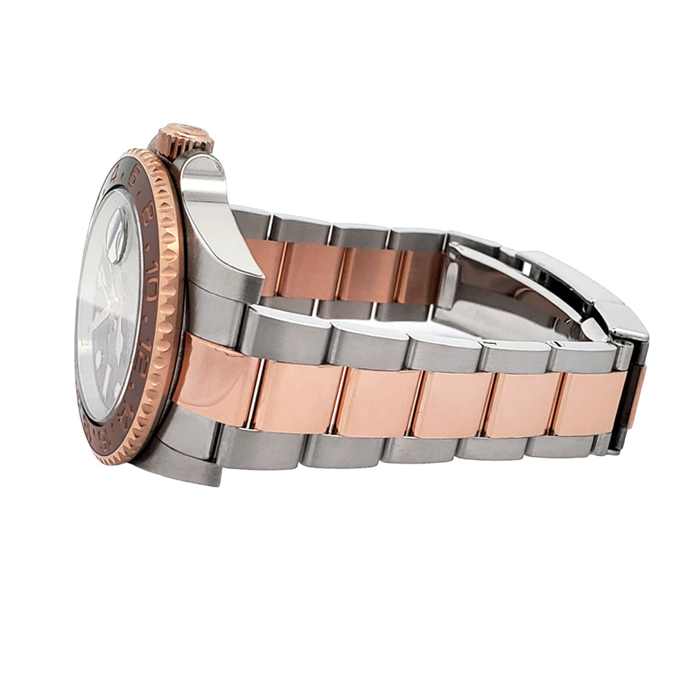 2020 Rolex GMT-Master II 40mm 2-Tone Rose Gold/Steel Rootbeer Watch 126711CHNR Box Papers