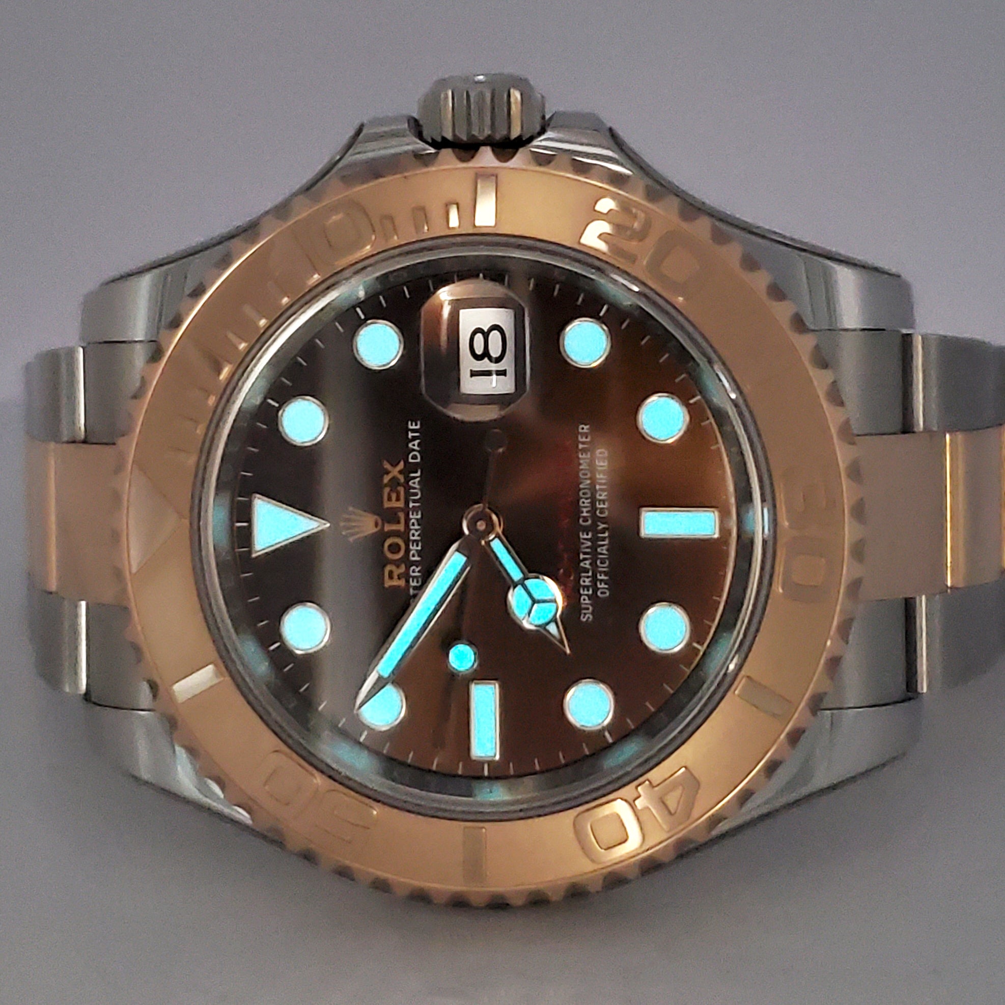 2022 Rolex Yacht-Master 126621 Chocolate Dial 2-tone Everose Gold/Stee