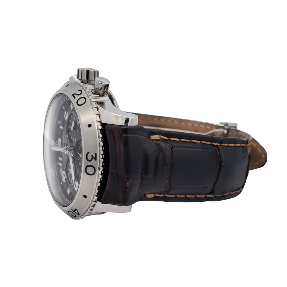 Breguet Transatlantique Type XXI Flyback Chronograph 43mm Watch 3810 Box Papers