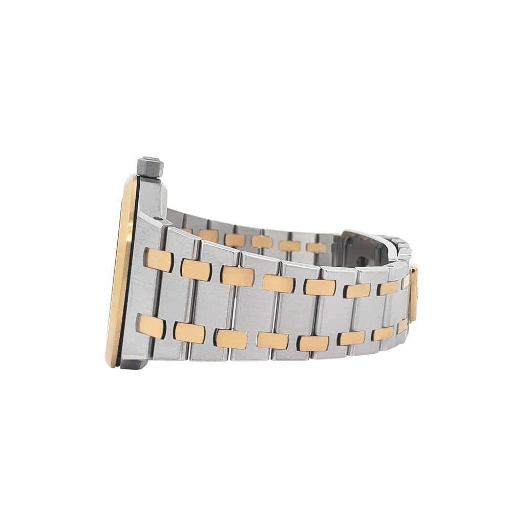 Audemars Piguet Royal Oak Grey Tapisserie Dial Steel Yellow Gold 36mm Automatic Watch 14700SA