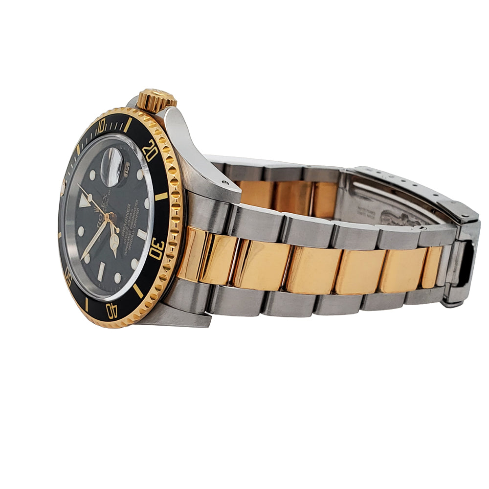 Rolex Submariner 40mm 2-tone Yellow Gold/Stainless Steel Oyster Watch 16803