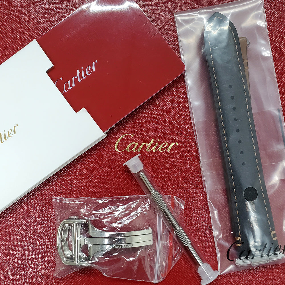 2022 Mint Cartier Santos 2-Tone White Roman Yellow Gold/Steel 35mm Watch W2SA0007 4075 Box/ Papers/Strap