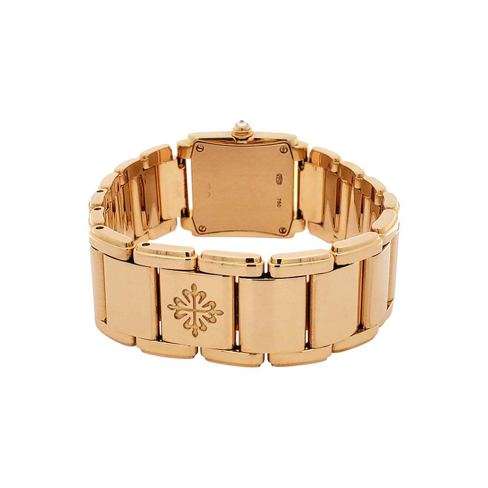 Patek Philippe Twenty-4 Factory Diamond Set Rose Gold Ladies Watch 4908/11R-011