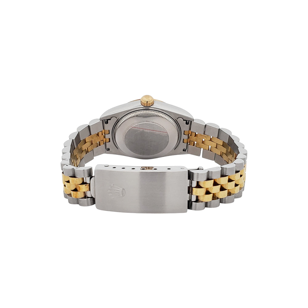 Rolex Datejust 31mm Champagne Pearl Roman 2-tone Yellow Gold/Steel Jubilee Watch 78273