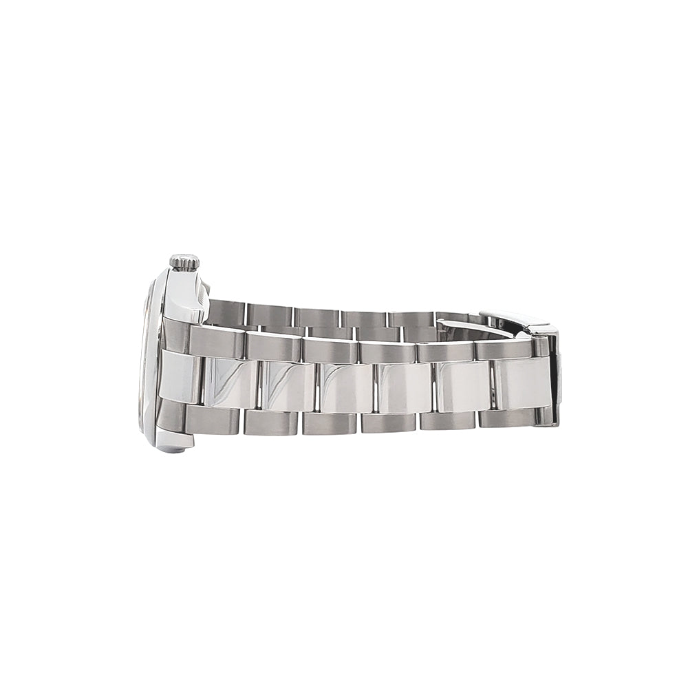 Rolex Datejust 36mm Black Index Dial Steel Oyster Watch 116200 Box Papers