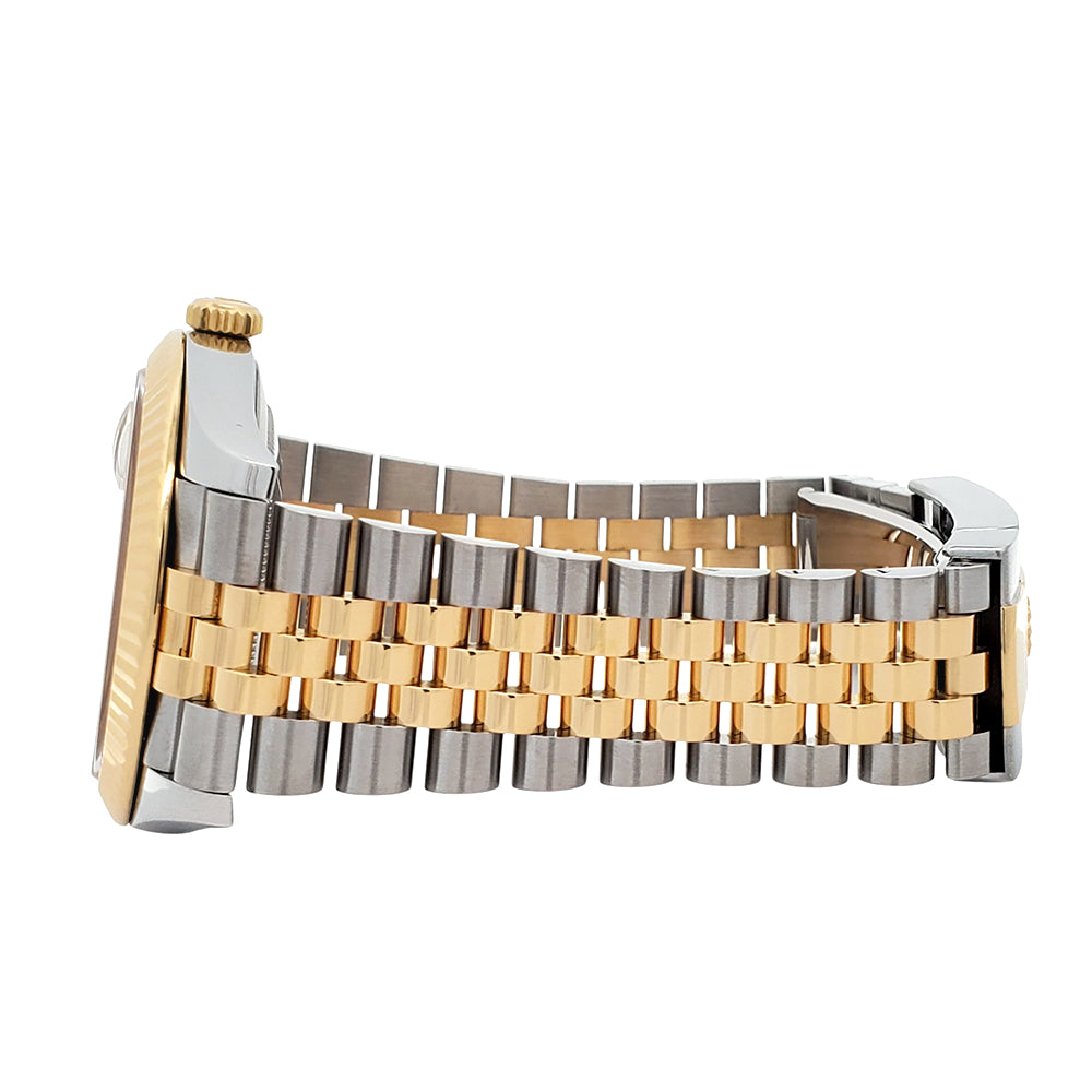 Rolex Datejust 41 126333 Silver Index 2-Tone Yellow Gold/Steel Jubilee Watch Box/Papers/Tag
