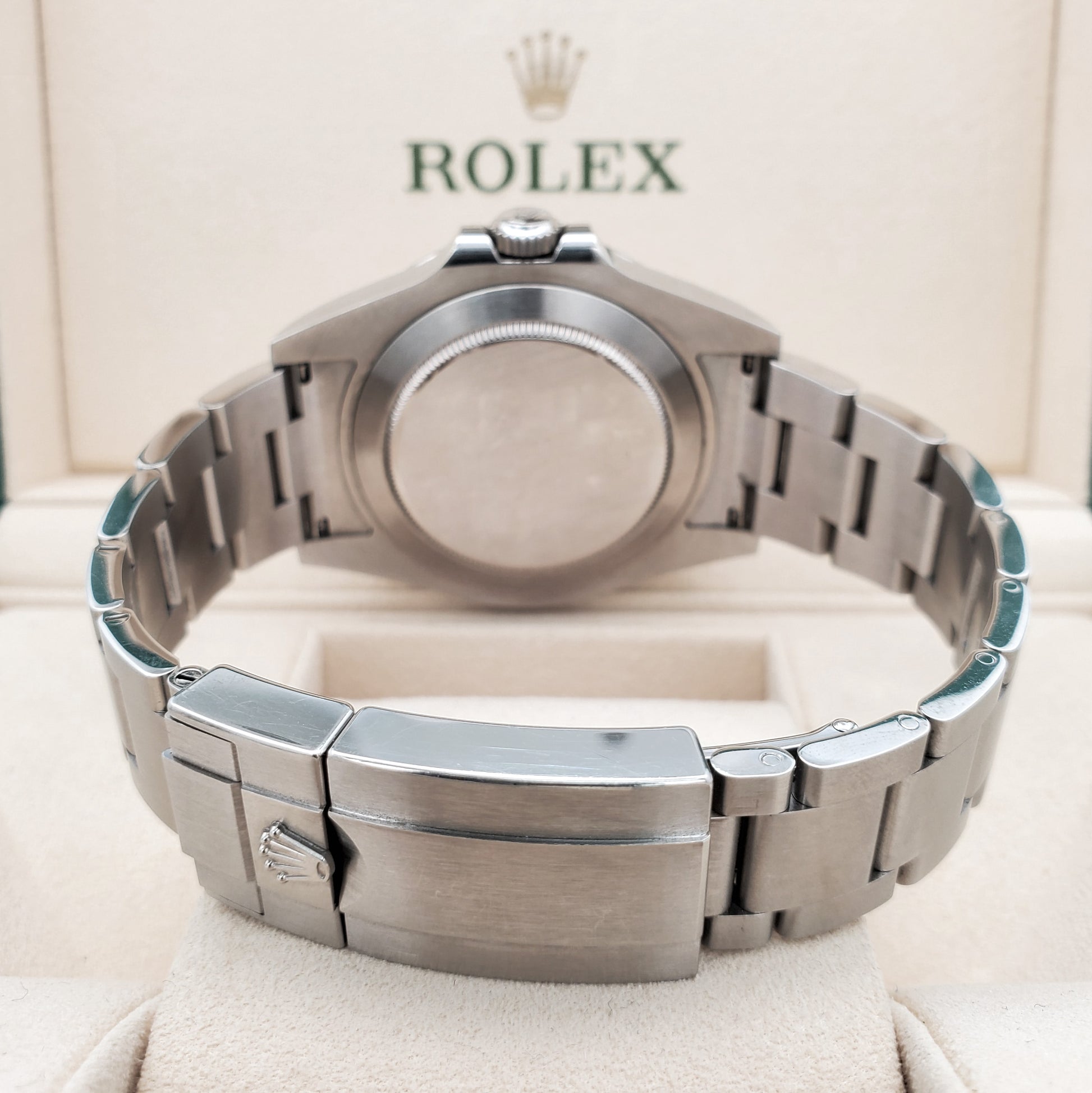 Rolex Explorer II 42mm Polar White Dial Stainless Steel Oyster Watch 216570 Box Papers