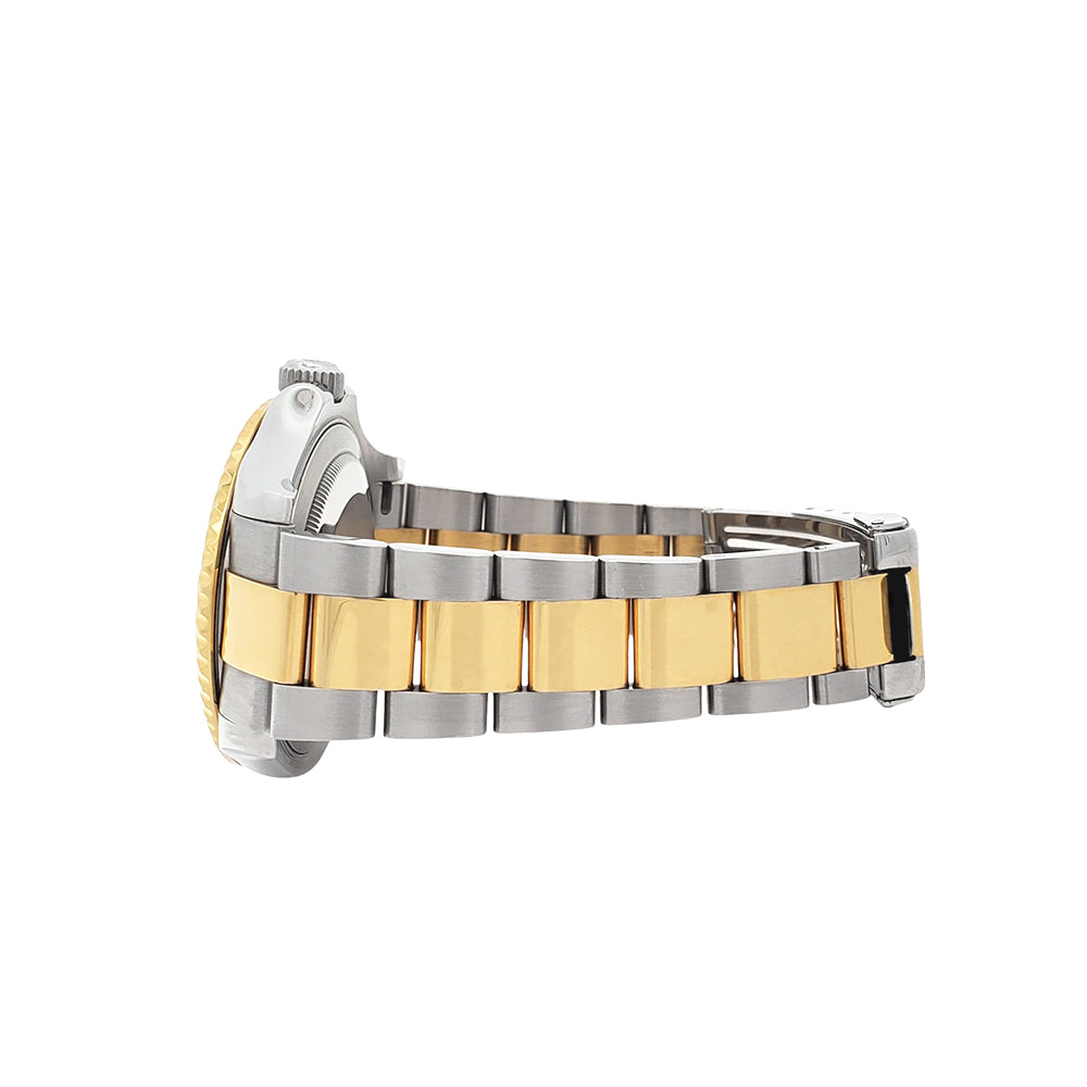 Rolex Yacht-Master 40mm White Dial 2-tone Yellow Gold/Steel Oyster 16623 Watch Box Papers