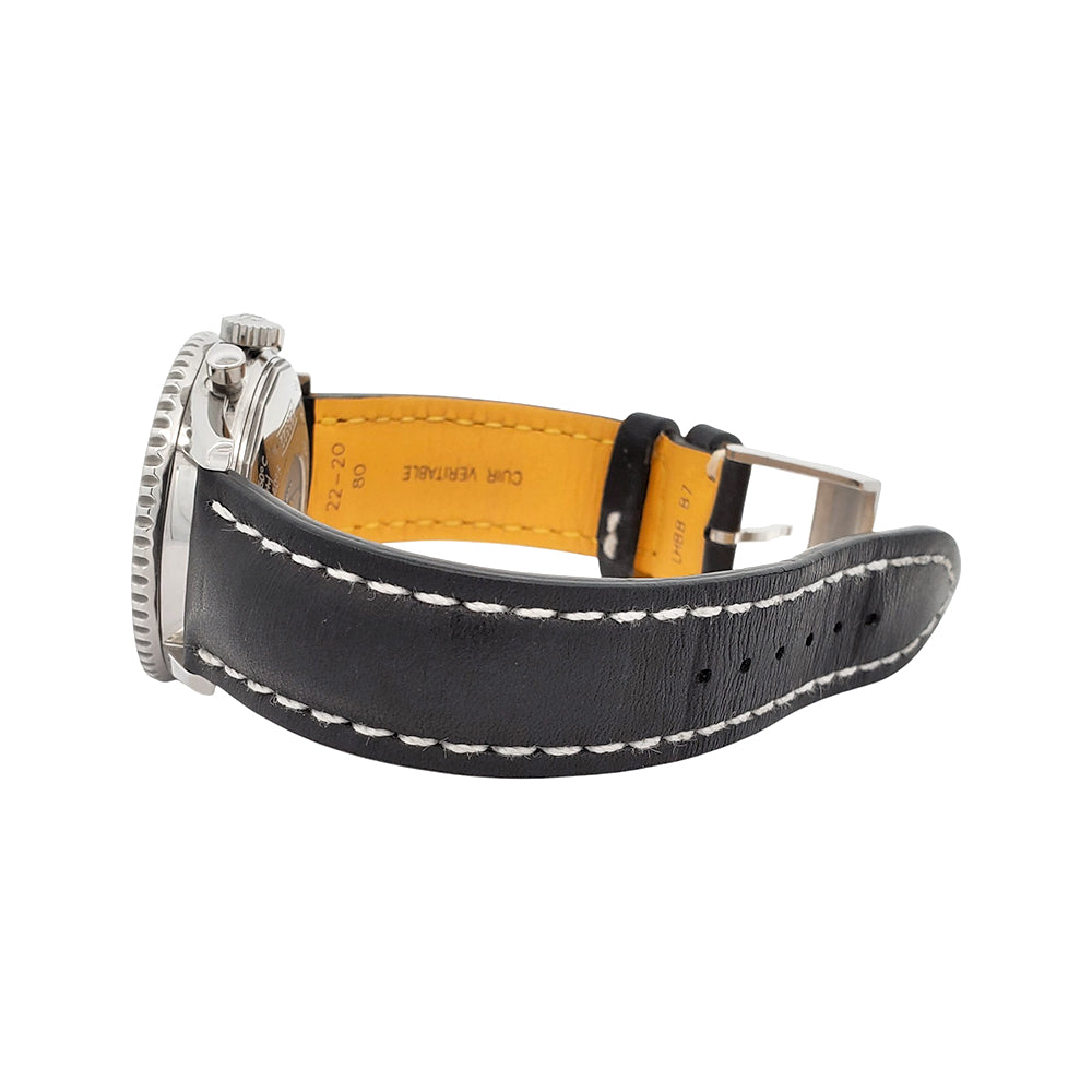 Breitling Navitimer Chronograph 42mm Black Dial Automatic Steel Mens Watch A23322