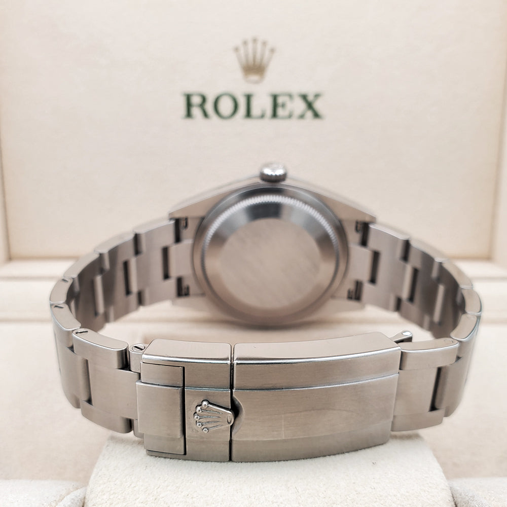 2023 Rolex Explorer Oyster Perpetual Black Dial 36mm Stainless Steel Watch 124270 Box Papers