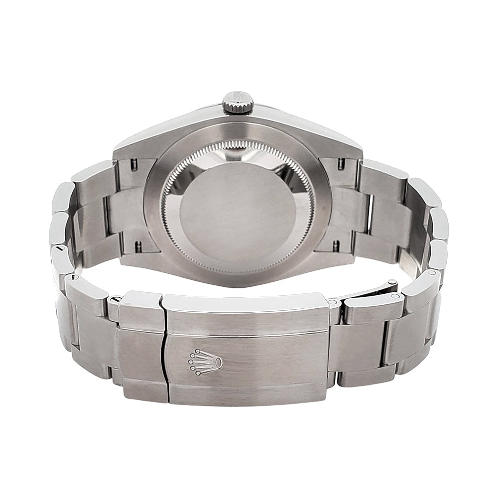 2024 Rolex Oyster Perpetual 41mm 124300 Green Index Dial Steel Watch Box Papers