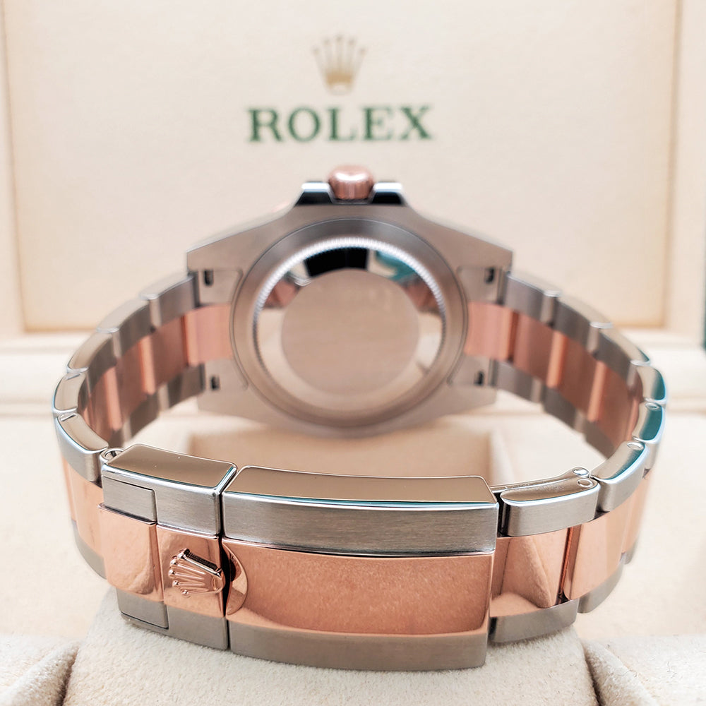 2020 Rolex GMT-Master II 40mm 2-Tone Rose Gold/Steel Rootbeer Watch 126711CHNR Box Papers