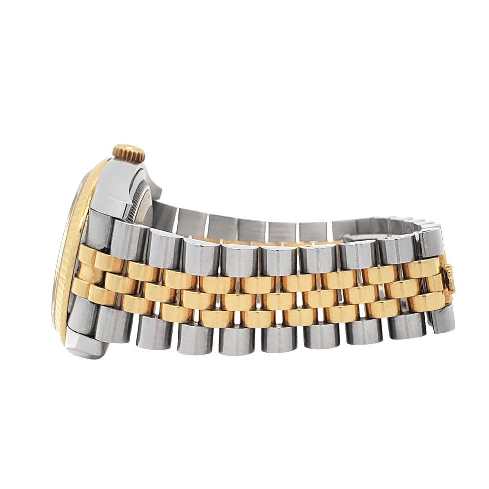 Rolex Datejust 36mm 116233 White Index 2-tone Yellow Gold/Steel Jubilee Watch Box Papers