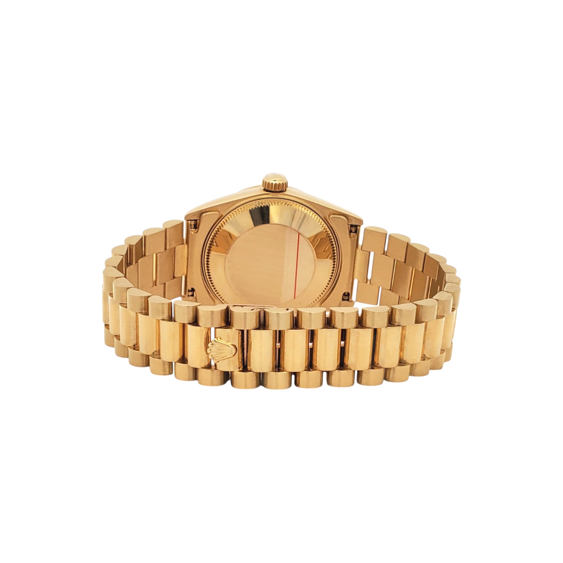 Mint Rolex President Datejust 31mm Silver Jubilee Diamond Dial Yellow Gold Watch 68278