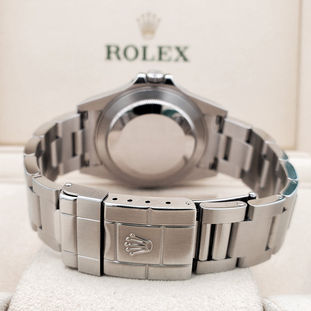 Rolex Explorer II 40mm Black Dial Stainless Steel Oyster Watch 16570 Box Papers