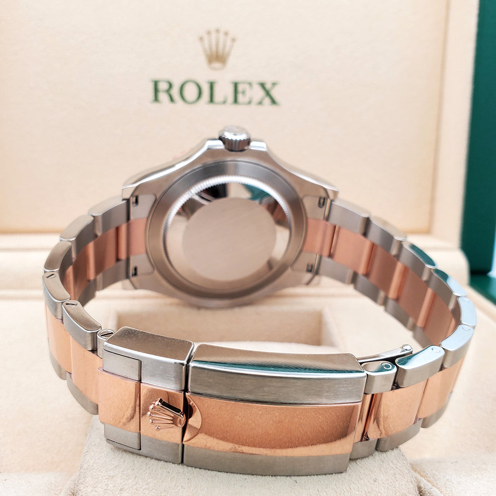 Rolex Yacht-Master 40 126621 Chocolate Dial Everose Gold and Steel Watch 2023 Box Papers