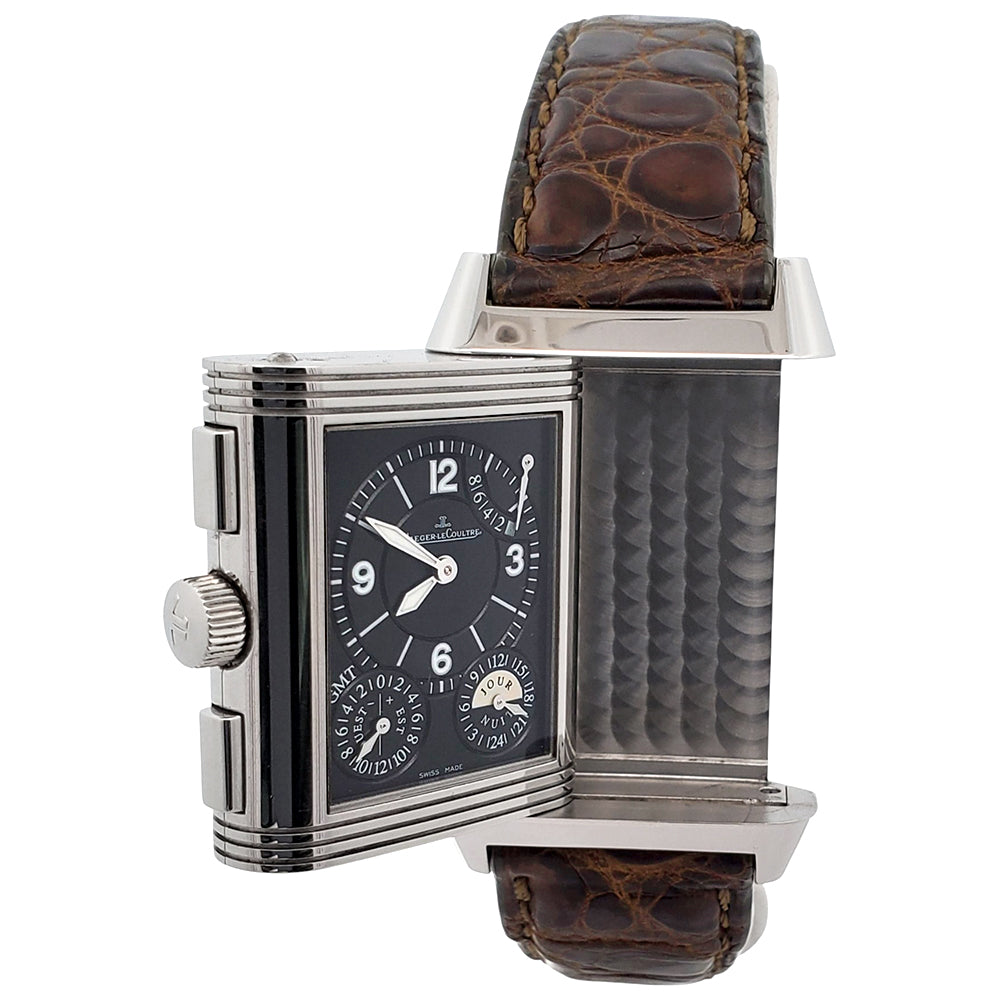 Jaeger-LeCoultre Grande Reverso GMT Q3028420 /240.8.18 Duo Face 47.0 x 29.0mm Watch
