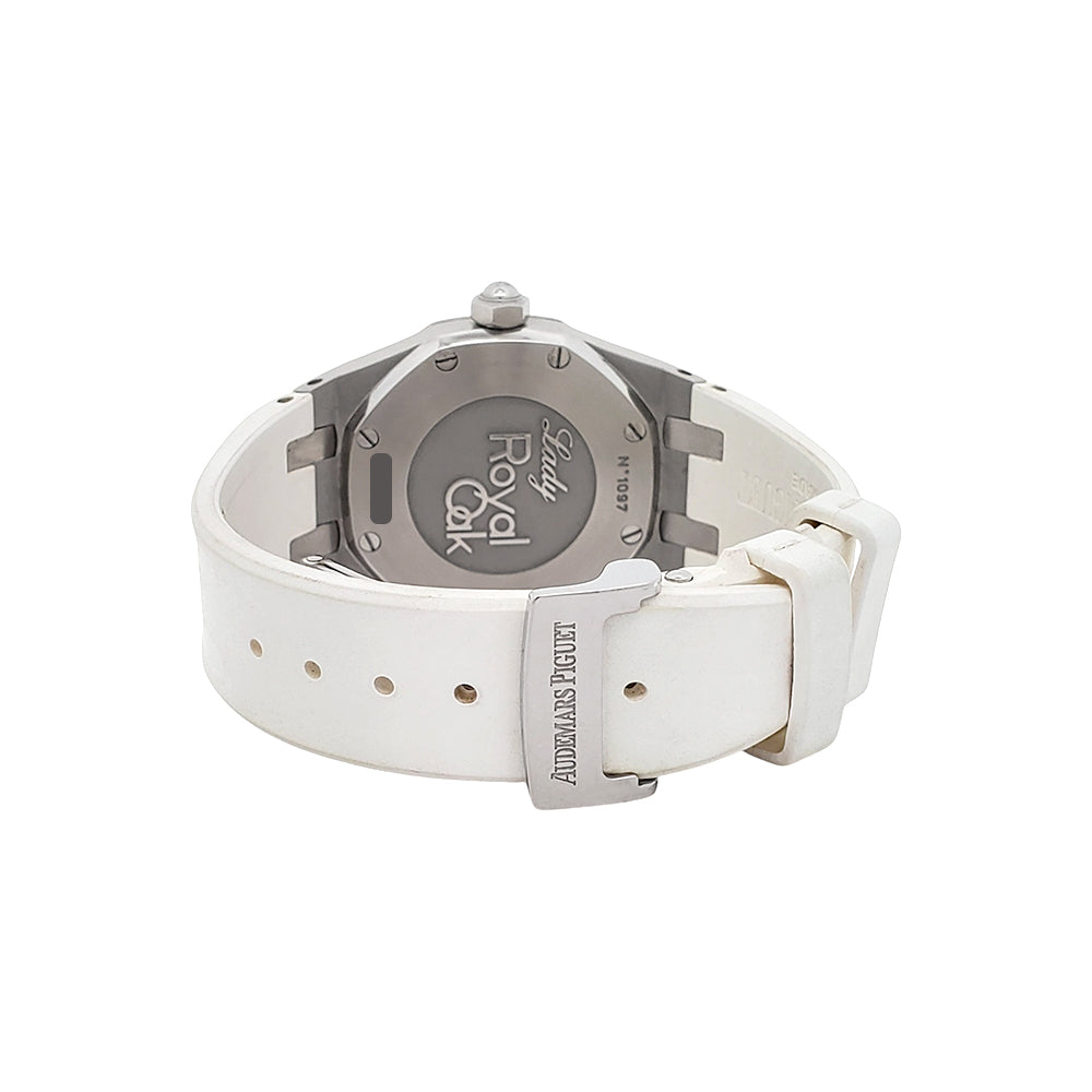 Audemars Piguet Lady Royal Oak 33mm Silver Dial Steel Quartz Watch 67600ST