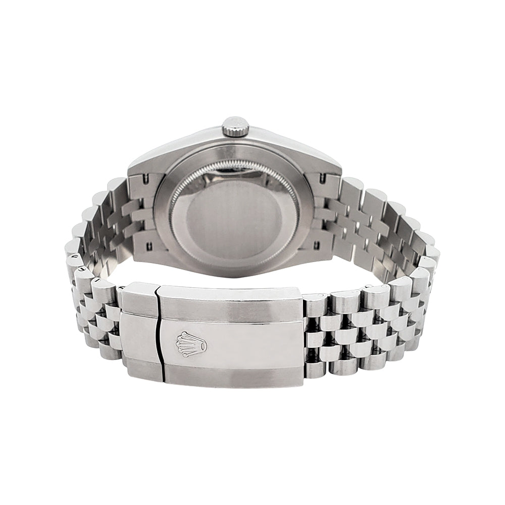 2019 Rolex Datejust 41 126300 White Index Steel Jubilee Watch Box Papers