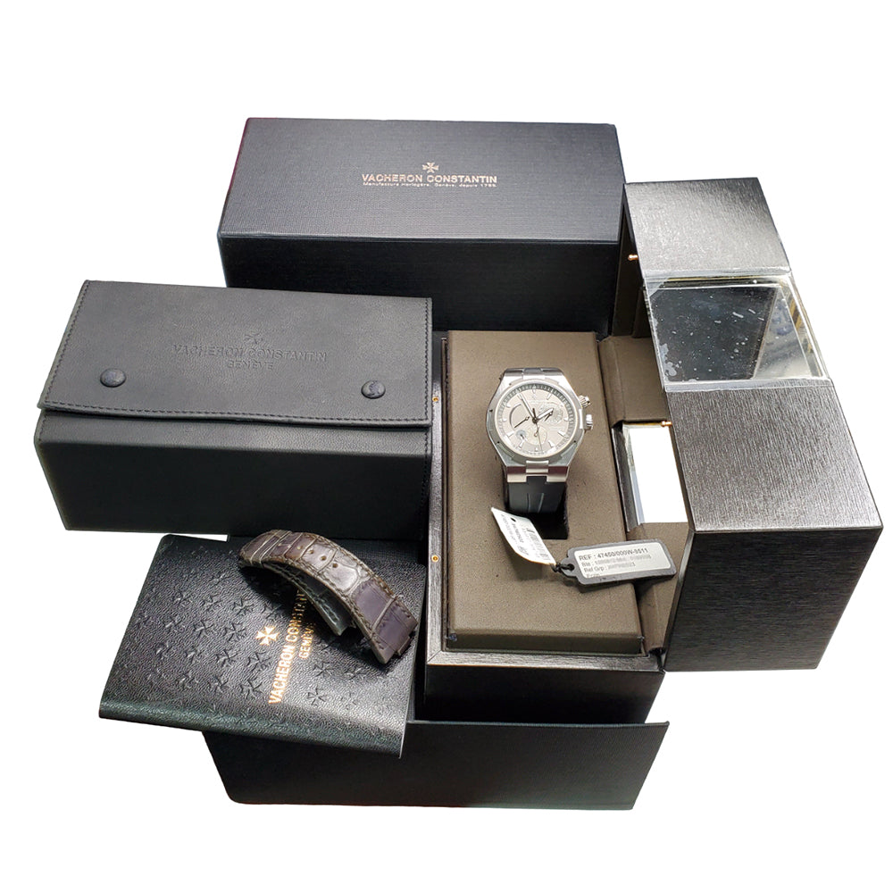 Vacheron Constantin Overseas Dual Time 42mm Slate Grey Dial Titanium B