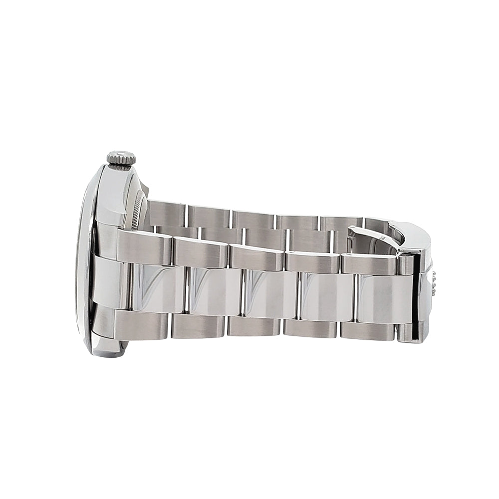 2023 Unworn Green Motif Rolex Datejust 41 Steel Oyster Watch 126300 Box/Papers/Tag