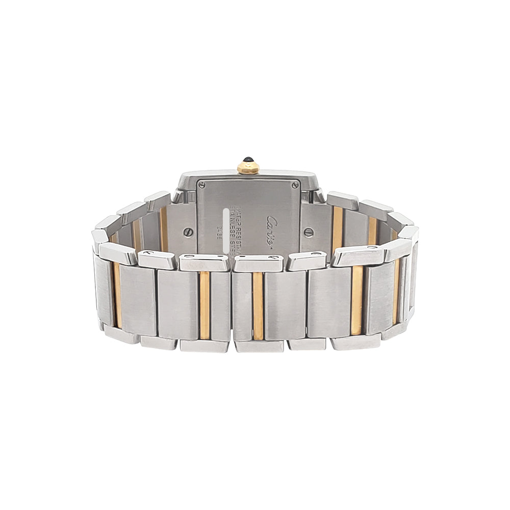 Cartier Tank Française 25mm 2-Tone Yellow Gold/Steel Watch W51012Q4 2465