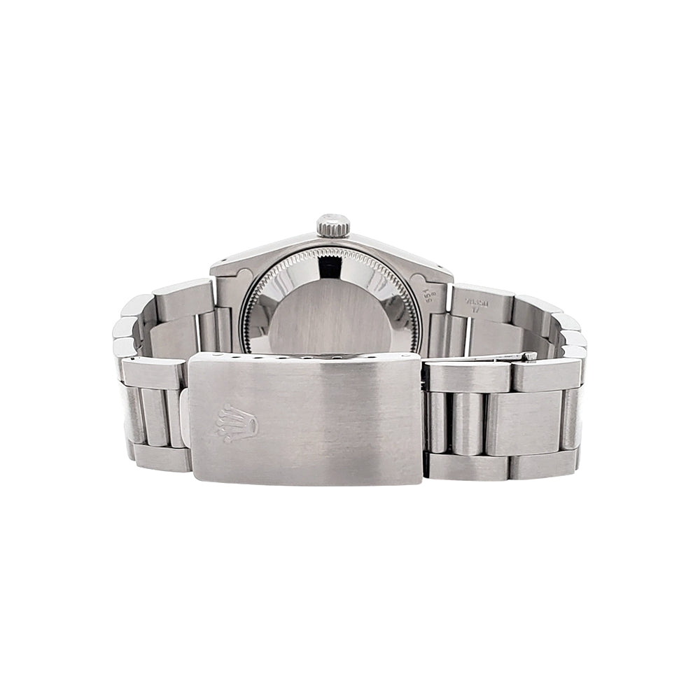 Rolex Datejust 31mm Cream Jubilee Arabic Dial Steel Watch 68240