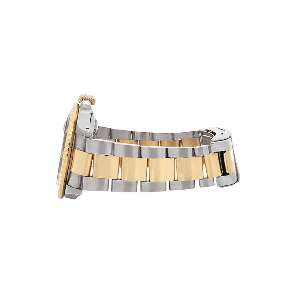 Rolex Submariner Date 40mm Black 16613 2-tone Yellow Gold/Steel Oyster Watch