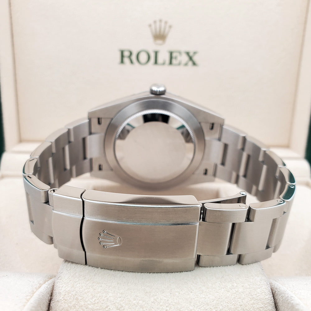 2023 Rolex Oyster Perpetual 41mm 124300 Silver Index Dial Steel Oyster Watch Box Papers