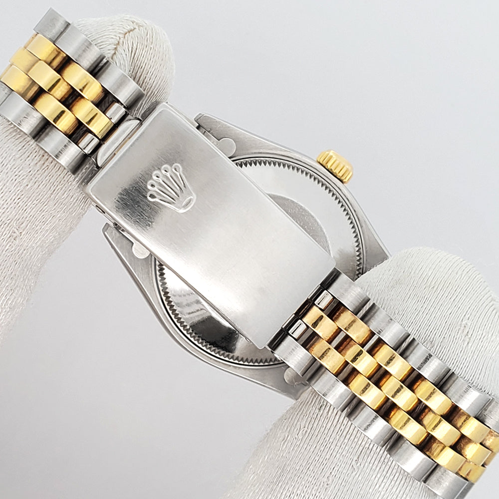 Rolex Datejust 31mm Blue Index 2-tone Yellow Gold/Steel Jubilee Watch 68273