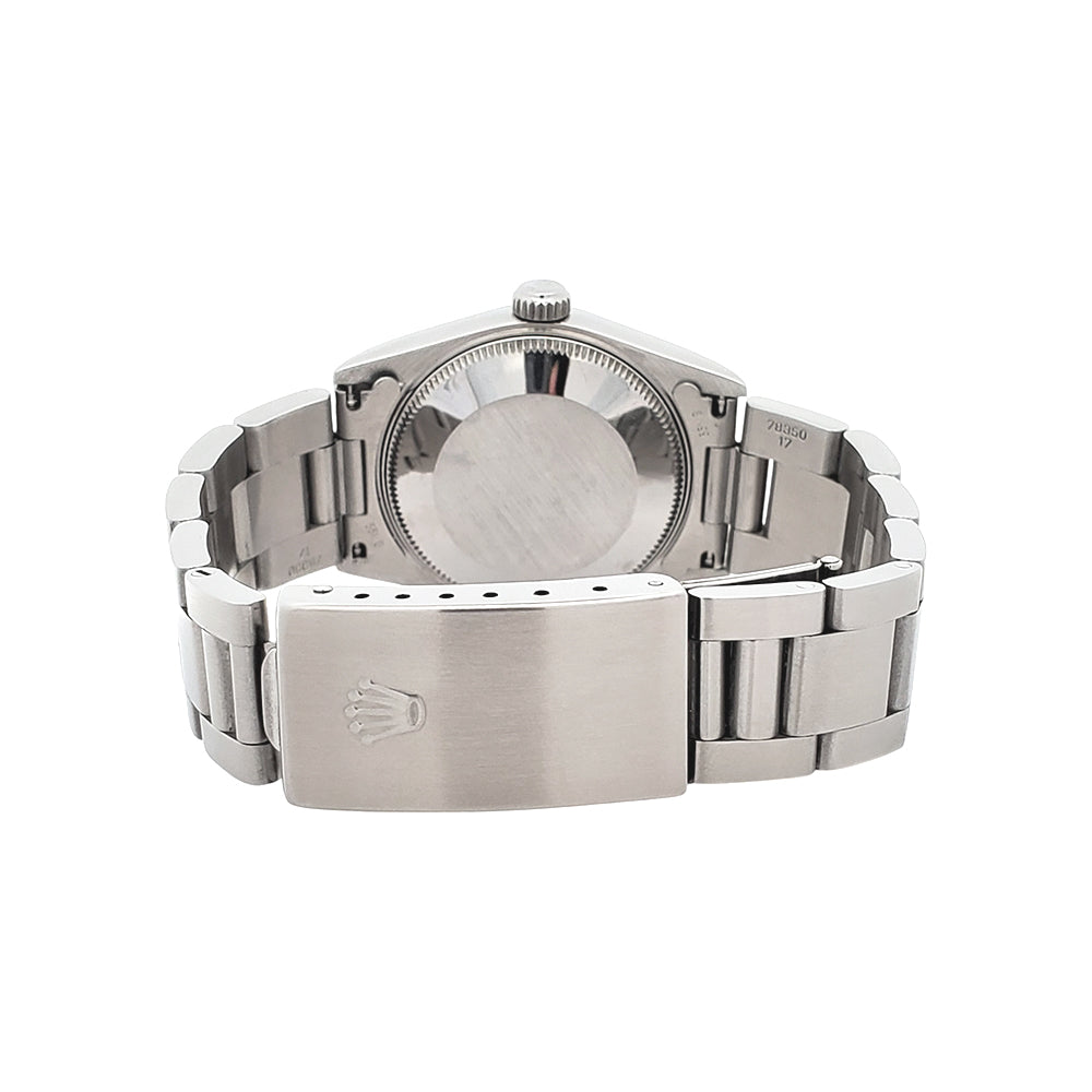 Rolex Datejust 31mm Salmon Roman Dial Steel Oyster Watch 68240 Papers