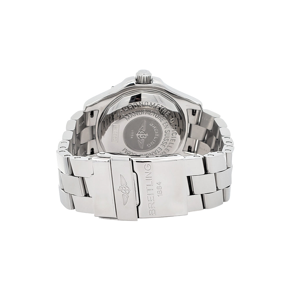 Breitling Superocean Steelfish 42mm Blue Arabic Dial Steel Mens Watch A17360