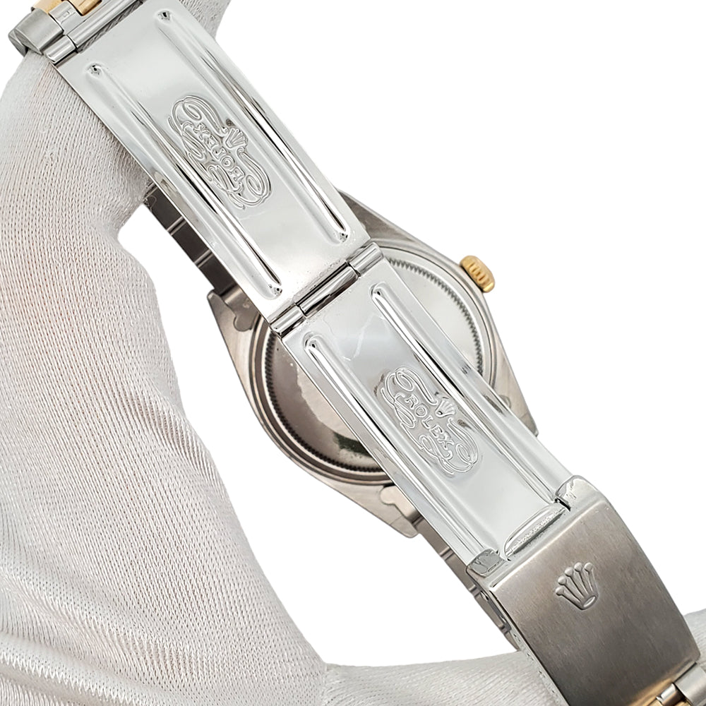 Rolex Datejust 36mm Factory Champagne Diamond Dial Watch 16013