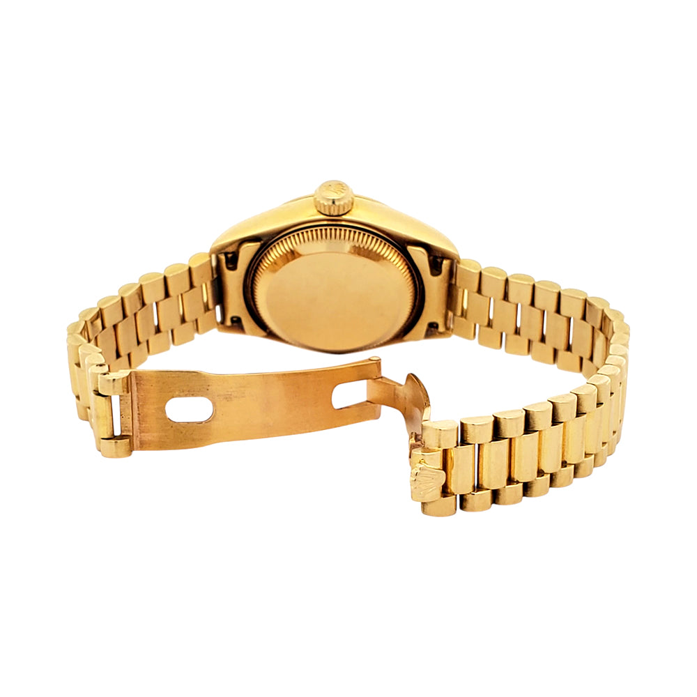2005 Rolex Submariner Date 18K Yellow Gold Factory Blue Dial/Bezel 40mm Oyster Watch 16618 T