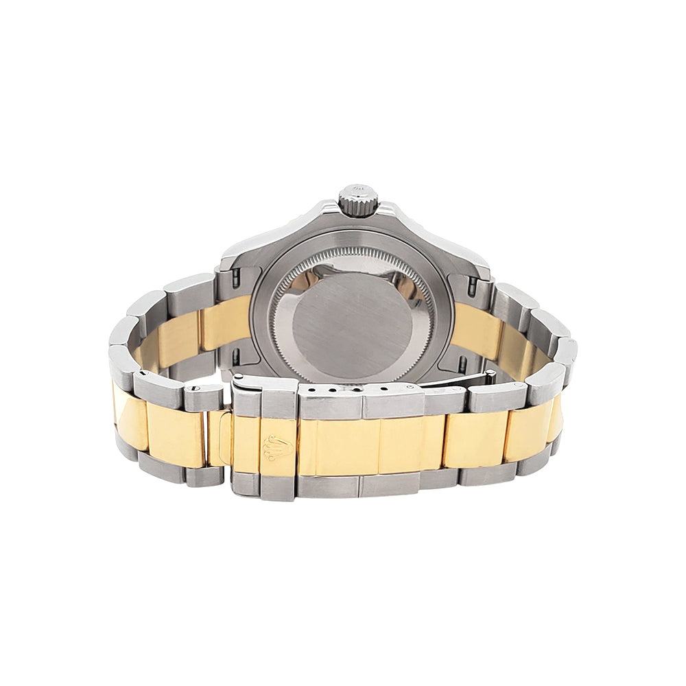 Rolex Yacht-Master 40mm White Dial 2-tone Yellow Gold/Steel Oyster 16623 Watch Box Papers