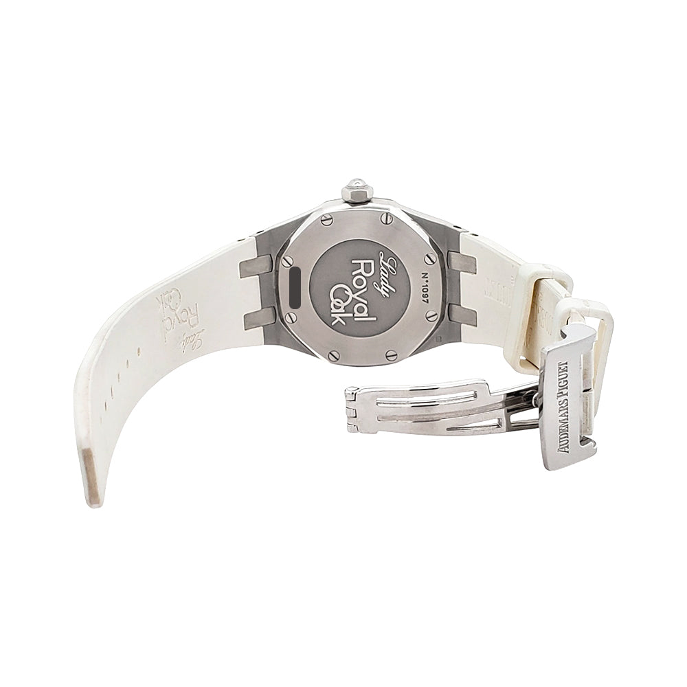 Audemars Piguet Lady Royal Oak 33mm Silver Dial Steel Quartz Watch 67600ST