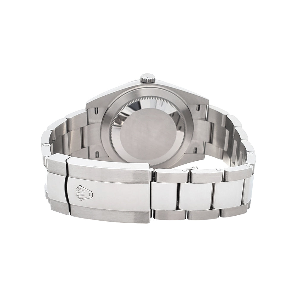 2023 Rolex Datejust 41 126334 Wimbledon Slate Roman Dial Steel Oyster Watch Box Papers