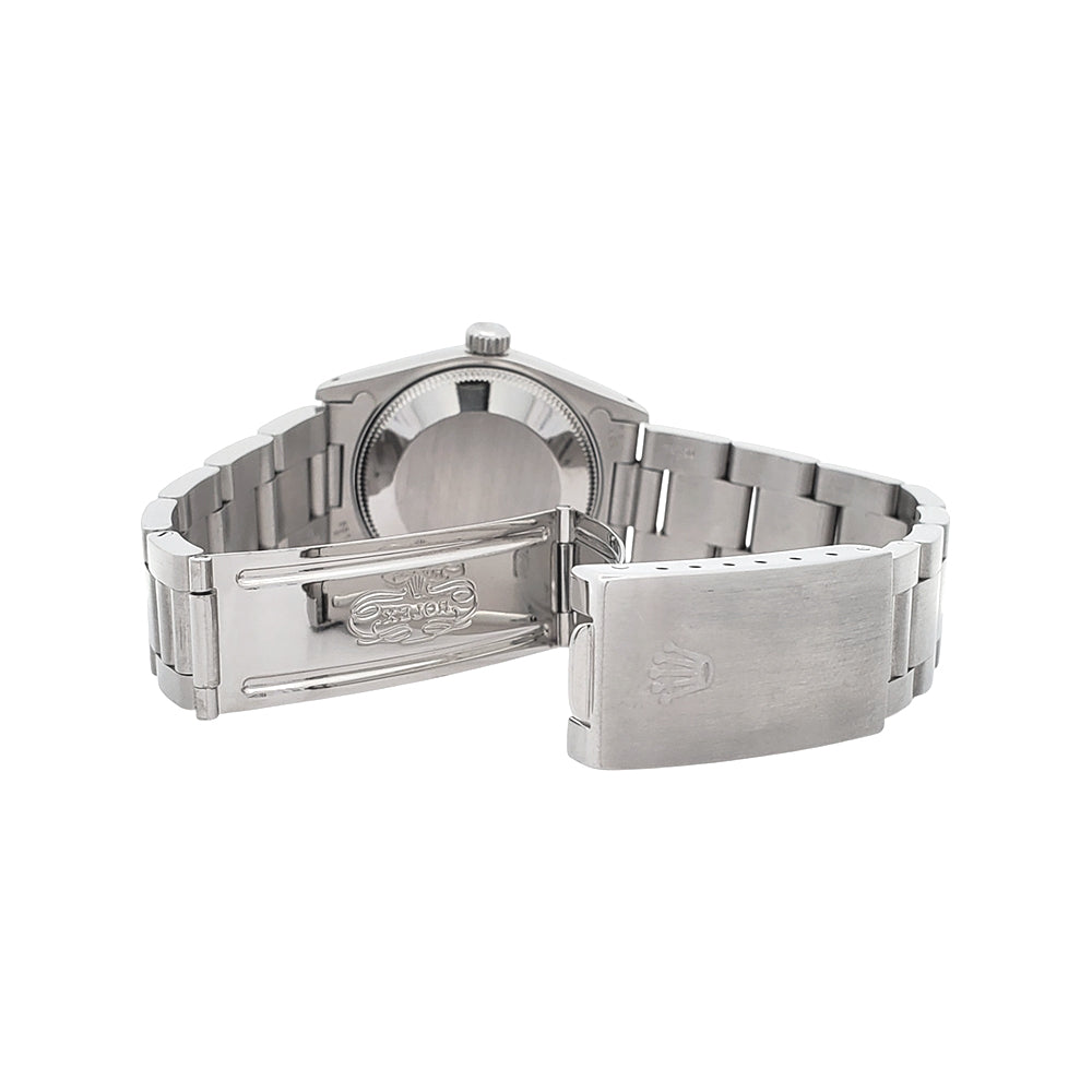 Rolex Datejust 31mm Cream Jubilee Arabic Dial Steel Watch 68240