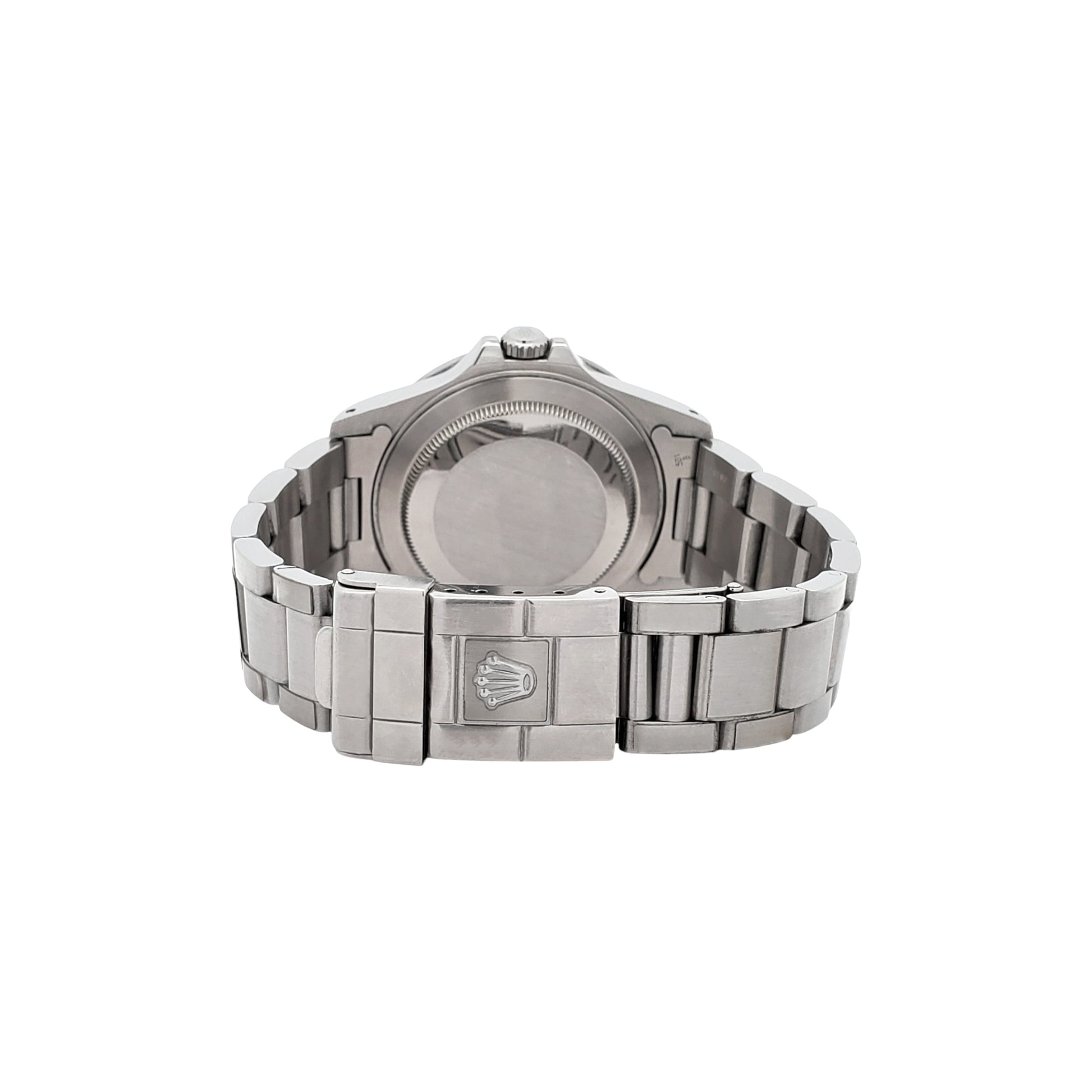 Stickered Rolex Explorer II 40mm Polar White Steel Oyster Watch 16570 Box Papers