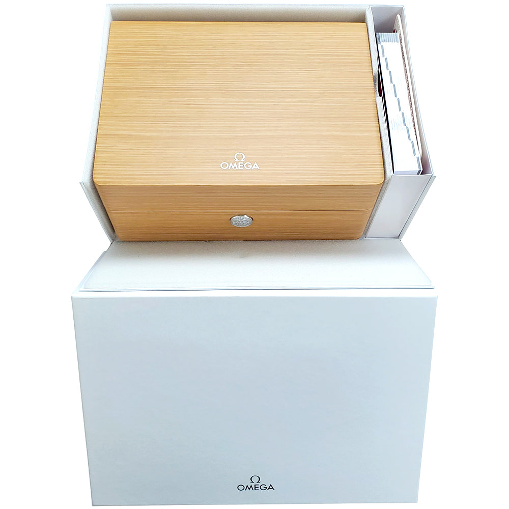 2025 Omega Seamaster Diver GMT Steel Mens 44mm Watch 212.30.44.52.01.001 Box Papers