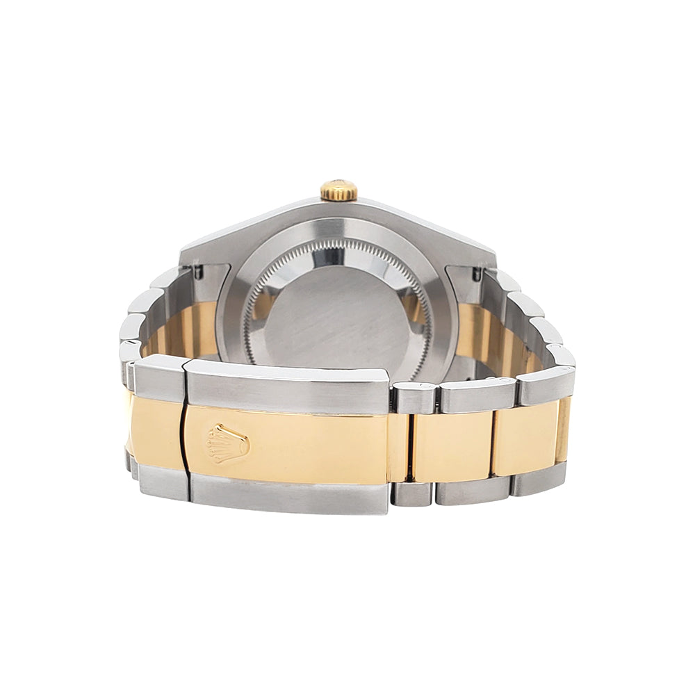 2016 Rolex Datejust II 41mm Cream Index Dial 2-tone Yellow Gold/Steel 116333 Watch Box/Papers/Tag